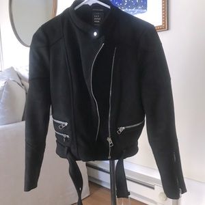 Zara black Moto jacket